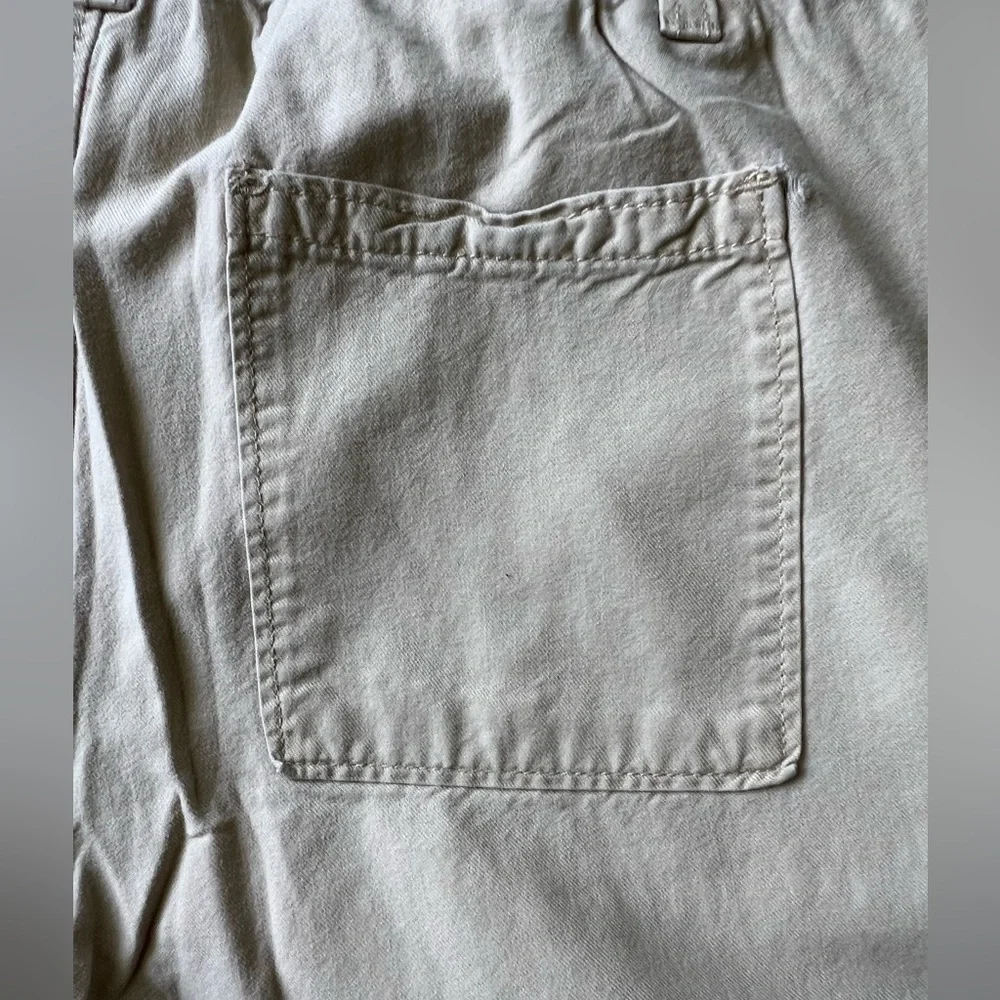 Abercrombie boys' beige jogger pants, size 9-10